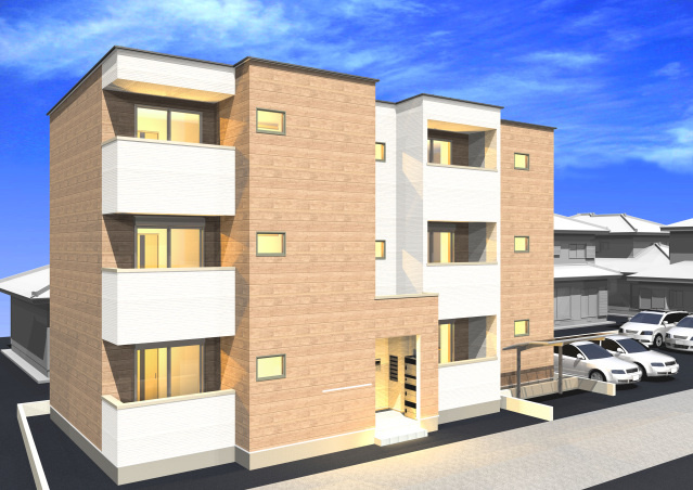 ＲＥＧＡＬＥＳＴ東岡山の外観パース