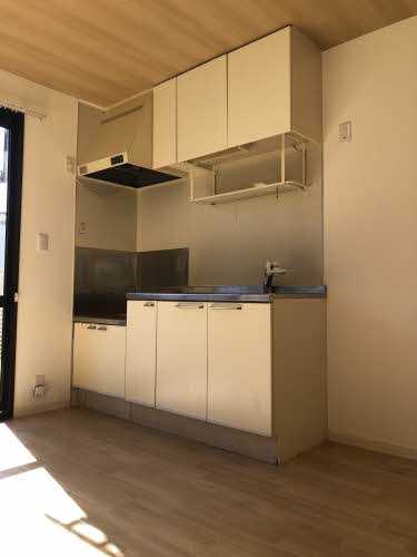 クレセントガーデン B棟のキッチン