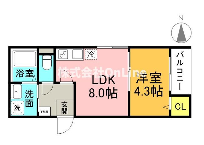 【間取り】 | グランディオ鶴橋