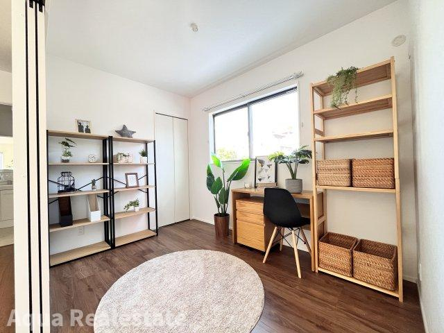 オール電化デザイナーズハウス高松市宮脇町建売③の洋室|子供部屋にもちょうどいい大きさのお部屋です。