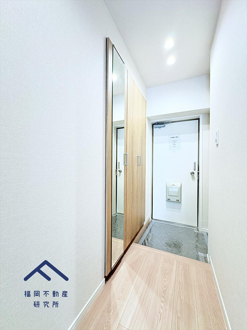 ビレッタ百道の玄関