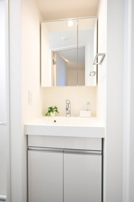 【独立洗面台】 | メイクスデザイン品川戸越 | 家具小物はイメージです