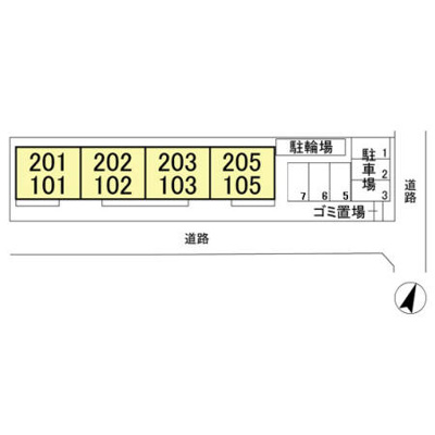 【区画図】 | ルミナス松本