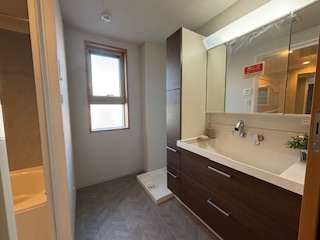 エクセルヴュー御崎公園の独立洗面台