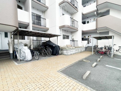 【駐輪場】 | グランドハイツ中原東 | 駐輪場あります