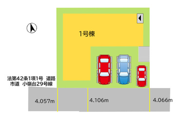 【区画図】 | 北九州市八幡西区小嶺台3丁目1期1号棟