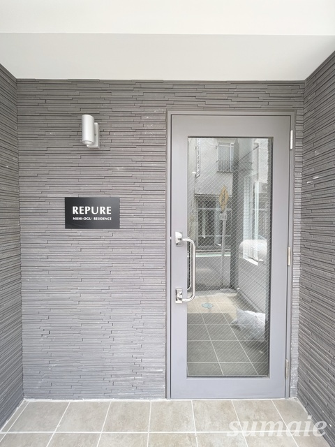 レピュア西尾久レジデンスのエントランス|入口です