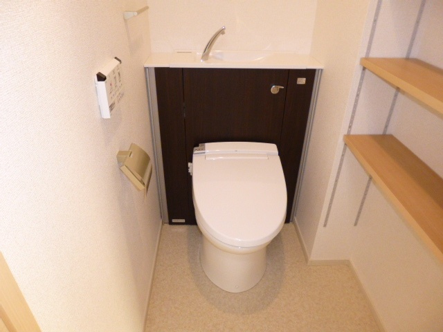 クレール壱番館のトイレ|ウォシュレット