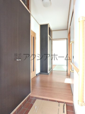 東村山青葉町住宅3号棟の玄関