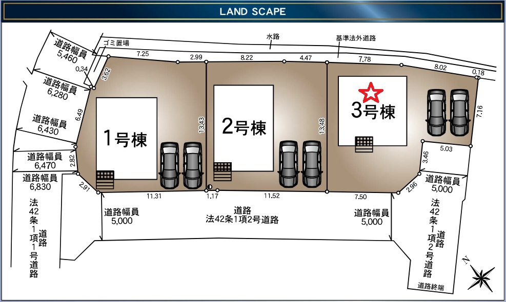 小松島市大林町字金岡建売③の構造・工法・仕様