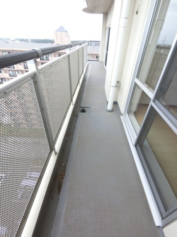 オーシャンビュー壱番館のバルコニー