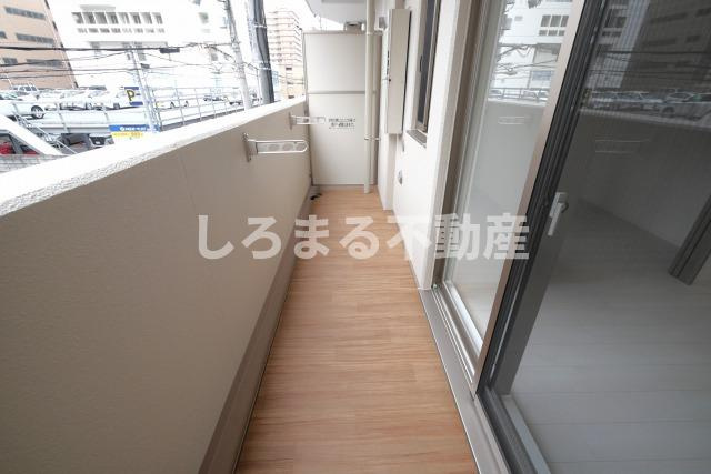 リヴェント福島野田のバルコニー