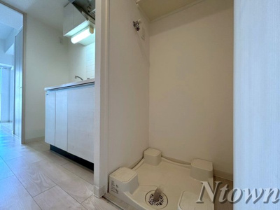 【設備】 | プレサンス金山コネクト | 洗濯機置き場です