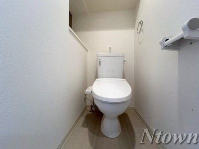 【トイレ】 | プレサンス金山コネクト | ゆったりとした空間のトイレです