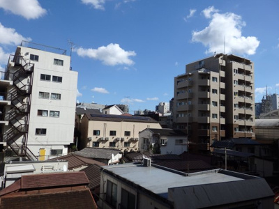 【展望】 | 御苑ハイム | バルコニーからの眺望です