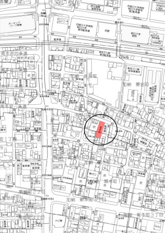 土地　加納本町9丁目の地図