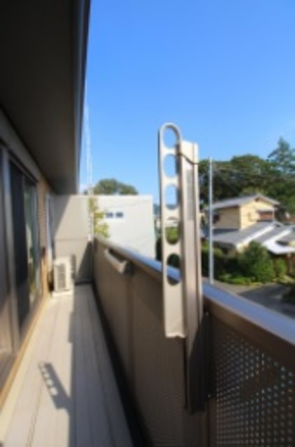 メルベーユ松田のバルコニー