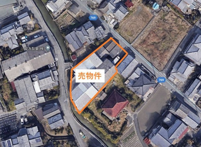 土地　大川市　新田312の周辺