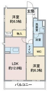 フェリシアガーデンの間取り