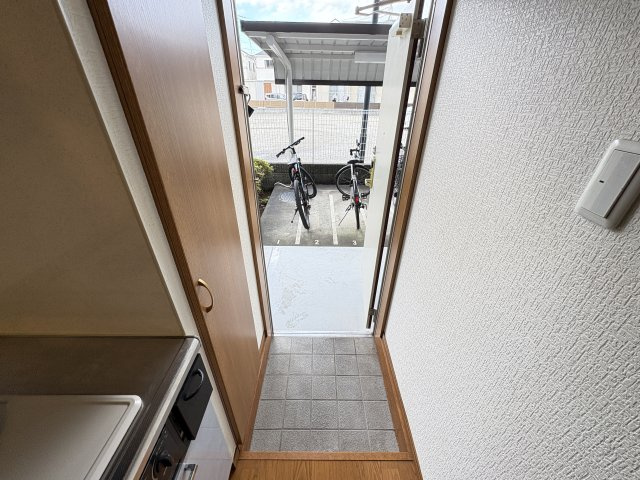 Sun Viale Asukaの玄関