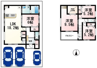 【参考プラン】 | 赤尾町 | 参考プラン　建物価格2061万円(税込)