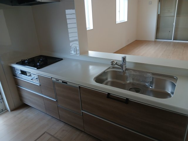 行田市棚田町３丁目　のキッチン|３号棟現地キッチン（2026年02月02日）撮影