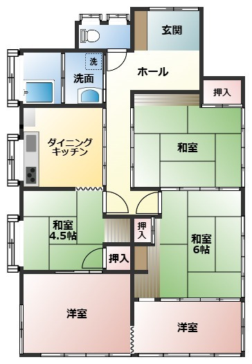 【間取り】 | 熊本市西区蓮台寺4丁目