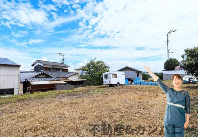 伊予市八倉の売地の外観|外観は落ち着いています