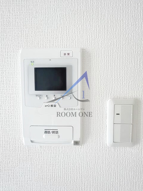 ヴォーガコルテ横濱吉野町のセキュリティ|モニター付きインターホンです。