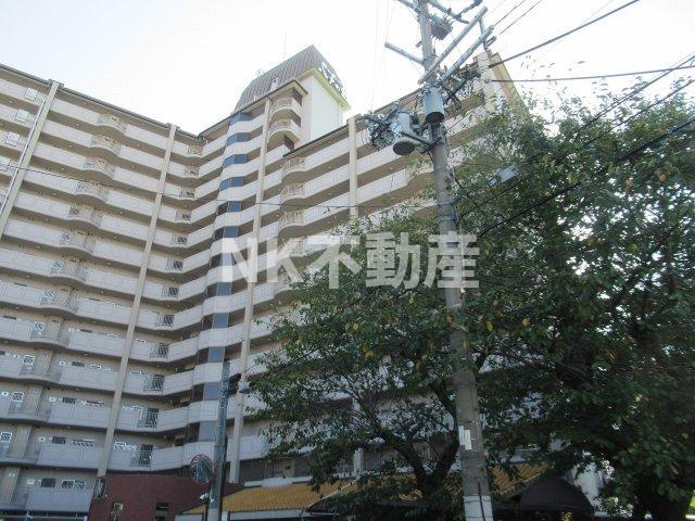 【外観】 | シャトー八戸ノ里（八戸ノ里賃貸） | 落ち着いた雰囲気の外観です