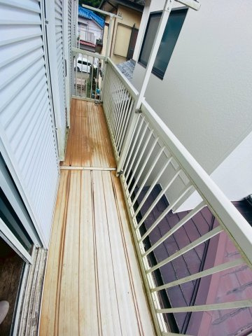 七栄　中古戸建のバルコニー