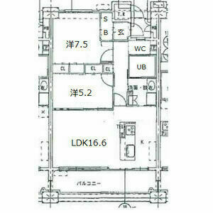 【間取り】 | 八田マンション ※心理的瑕疵あり