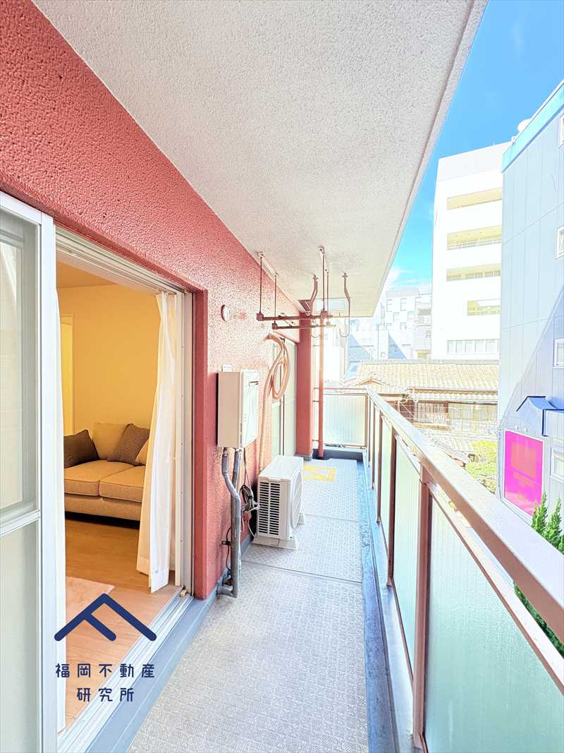 トーカンマンション今泉一〇のバルコニー