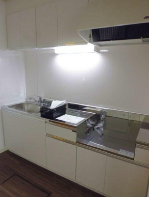 【キッチン】 | ヴェルジェ宮前Ｂ棟 | ガスコンロ設置可。