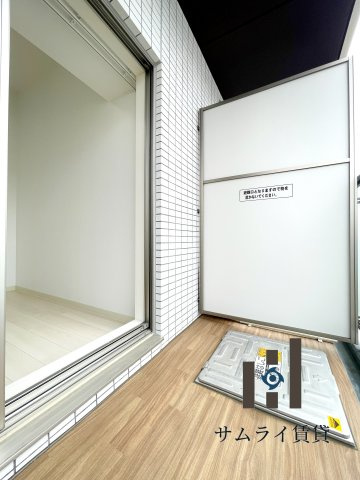 ブルームライフ八田駅前のバルコニー