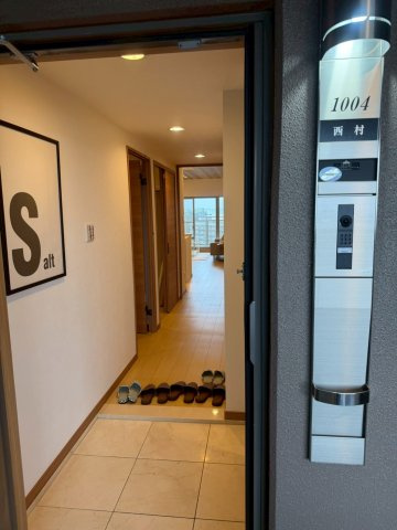 堺市南区新檜尾台　ディーレスティア堺・光明池の玄関