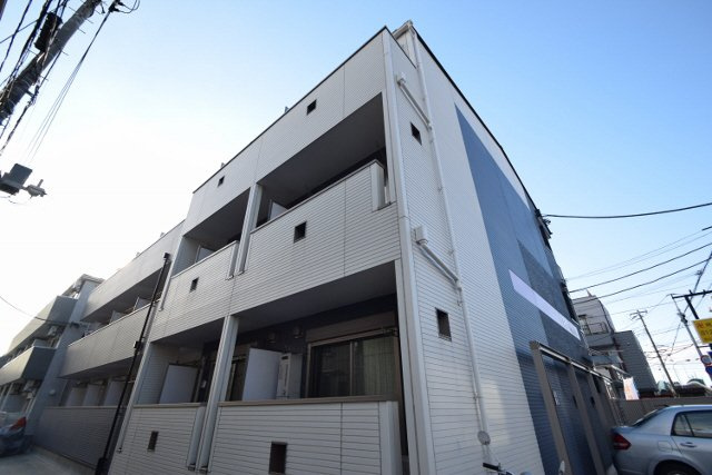 アーク船橋（海神）の外観|日当り良好の建物です。