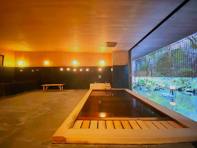 別邸桜乃庄のその他共用部分|大浴場（檜）