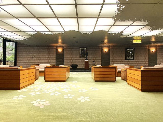 別邸桜乃庄のロビー