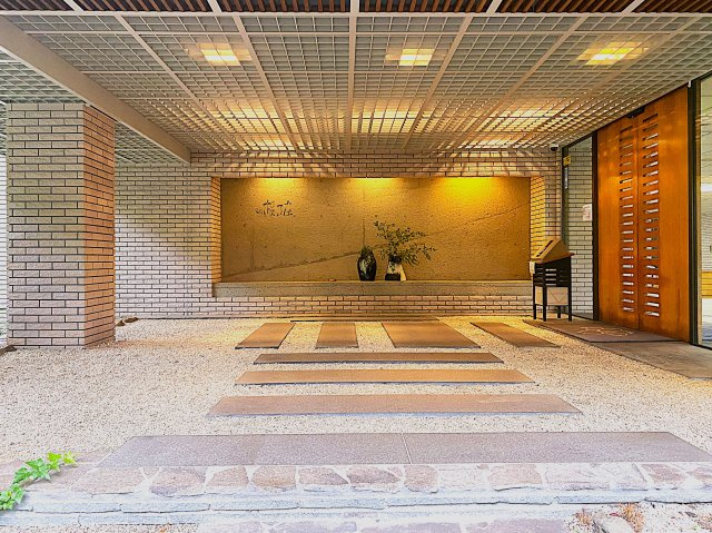 別邸桜乃庄のエントランス