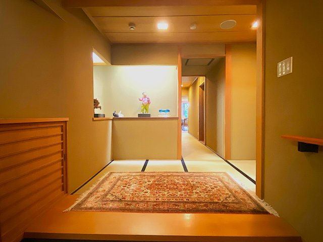 別邸桜乃庄の玄関