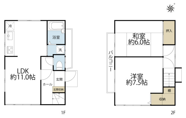 【間取り】 | 目黒区上目黒3丁目