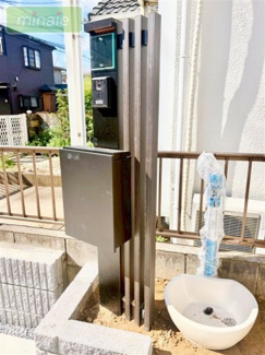 【玄関】 | 当社で現地販売会開催中 大型パントリー付き　井野　全2棟　1号棟 | 販売現地（2025.10.17撮影）