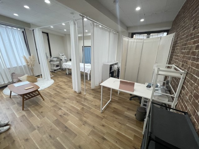 【内装】 | 稲毛駅 徒歩2分 富士ビル 4階 16.93坪 脱毛サロン居抜き