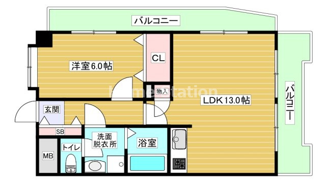 【間取り】 | 阪神ハイグレードマンション5番館