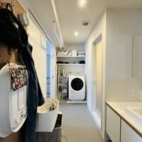 プレッソ城ケ崎　弐番館の脱衣所