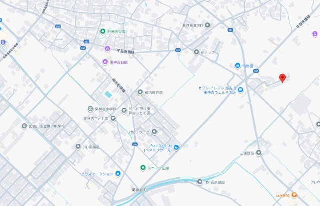 【地図】 | 加古川市東神吉町天下原　中古戸建