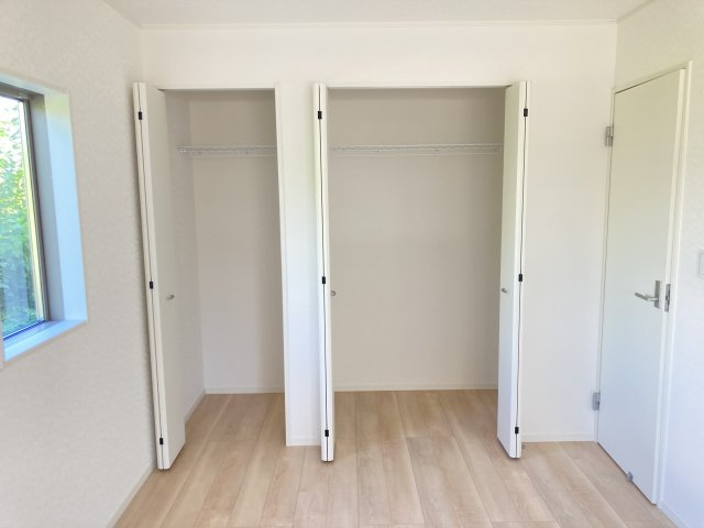 クレイドルガーデン前橋市下細井町第10　1号棟（平屋）の収納|洋室2収納です