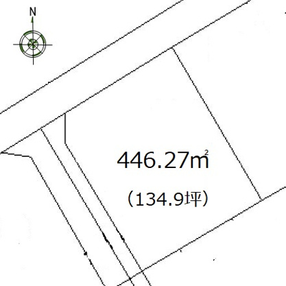 【土地図】 | 伊東市荻　売地　