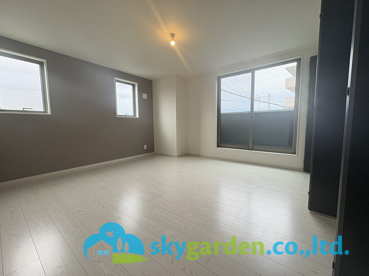 藤沢市片瀬1期　新築戸建　全2棟1号棟の寝室